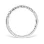French  Pavé 0.22 ctw Wedding Ring Platinum