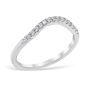 Classic Contour 0.15 ctw. Curve 1 Wedding Ring Platinum