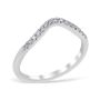 Classic Contour 0.15 ctw. Curve 2 Wedding Ring Platinum