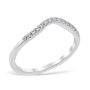 Classic Contour 0.15 ctw. Curve 3 Wedding Ring Platinum