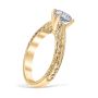 Cristina 18K Yellow Gold Engagement Ring