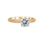 Gwen 18K Yellow Gold Engagement Ring