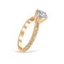 Gwen 18K Yellow Gold Engagement Ring