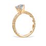 Gwen 18K Yellow Gold Engagement Ring