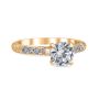 Amanda 18K Yellow Gold Engagement Ring