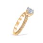 Sarah 18K Yellow Gold Engagement Ring