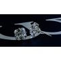 6.00CTW ASSCHER CUT DIAMOND STUD EARRINGS