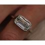Bezel Set Capsule Cut Ring