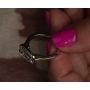 Bezel Set Capsule Cut Ring