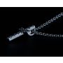 SMALL 0.28CT CROSS PENDANT