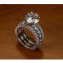 Platinum Die-Struck Wedding Set