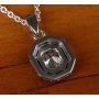 Custom Handmade Platinum Diamond Pendant