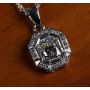 Custom Handmade Platinum Diamond Pendant