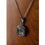 Custom Handmade Platinum Diamond Pendant