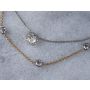 Handmade Platinum Pendant with Halo