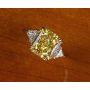 Custom Handmade Three Stone Ring