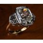 Handmade Three Stone Ring for Summer Pardi