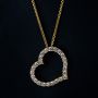 LARGE HEART PENDANT