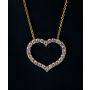 LARGE HEART PENDANT