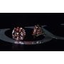 4.00CTW PINK DIAMOND STUD EARRINGS