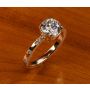 Handmade 18K Yellow Gold Engagement Ring