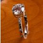 Handmade 18K Yellow Gold Engagement Ring