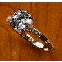 Handmade 18K Yellow Gold Engagement Ring