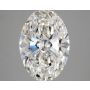 5.01 Carat Oval Lab Grown  Diamond 