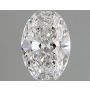 1.32 Carat Oval Lab Grown  Diamond 