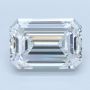 3.09 Carat Emerald Lab Grown  Diamond 
