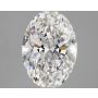 2.68 Carat Oval Lab Grown  Diamond 