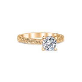 Nina 18K Yellow Gold Engagement Ring