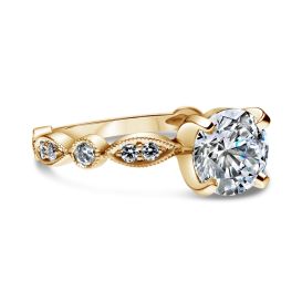 Rosemary 18k Yellow Gold Engagement Ring