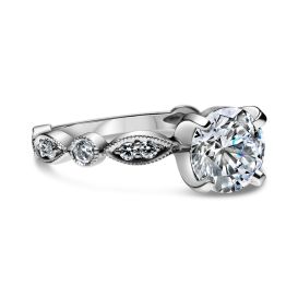 Rosemary Platinum Engagement Ring