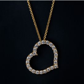 LARGE HEART PENDANT