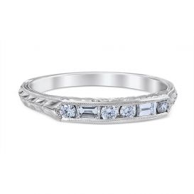 Lucia Wedding Ring Platinum