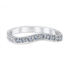 Lara Wedding Ring 14K White Gold