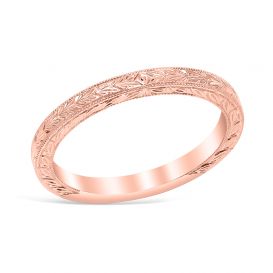 Cristina Wedding Ring 14k Rose Gold