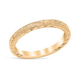 Elinor Wedding Ring 14K Yellow Gold