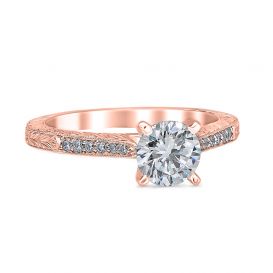 Tara 14K Rose Gold Engagement Ring