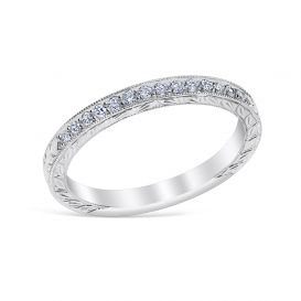 Tara Wedding Ring 14K White Gold