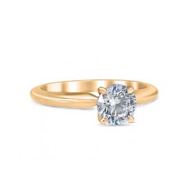 Judith 18K Yellow Gold Engagement Ring