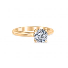 Chelsea 18K Yellow Gold Engagement Ring