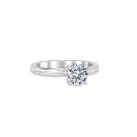 Elsa 14K White Gold Engagement Ring