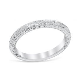 Sarah Wedding Ring 14K White Gold