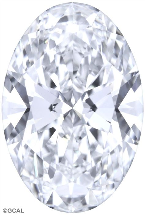 2.9 Carat Oval Lab Grown  Diamond 