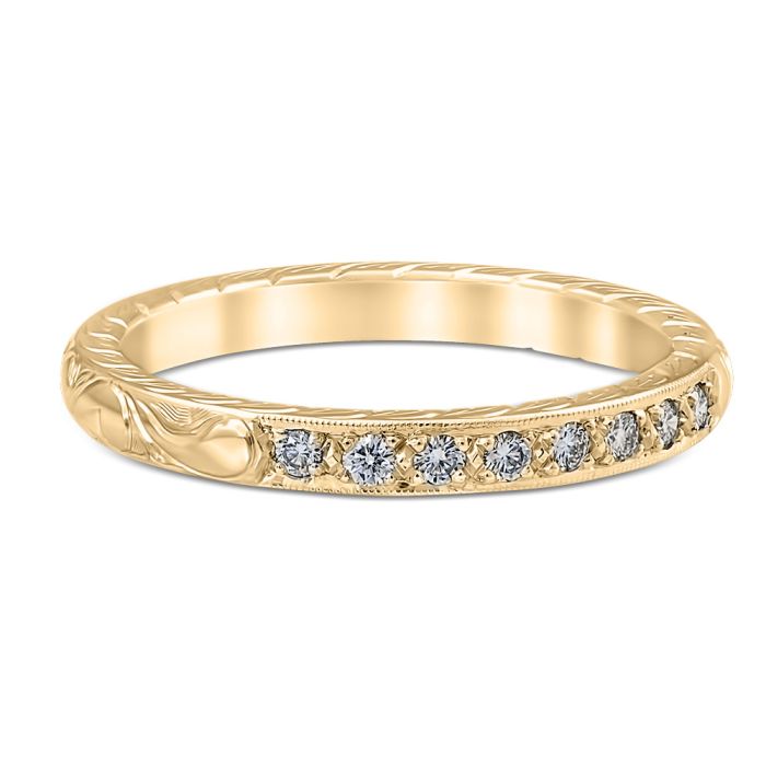 Alice Wedding Ring 18K Yellow Gold
