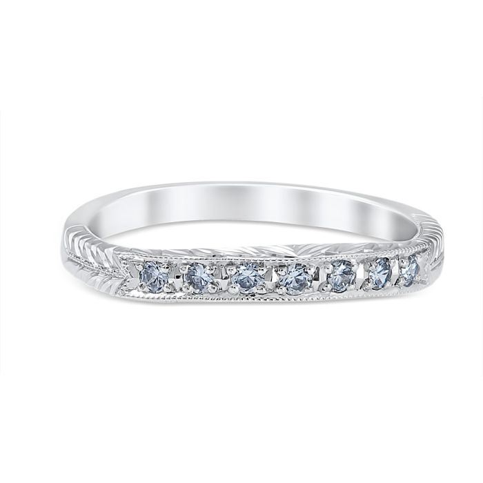Rosario Wedding Ring Platinum