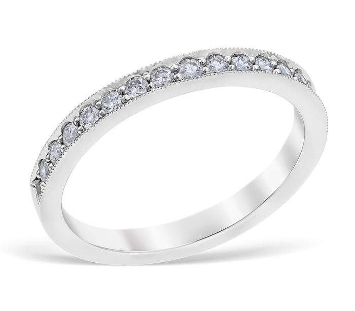 Heritage Pavé 0.51 ctw Wedding Ring Platinum