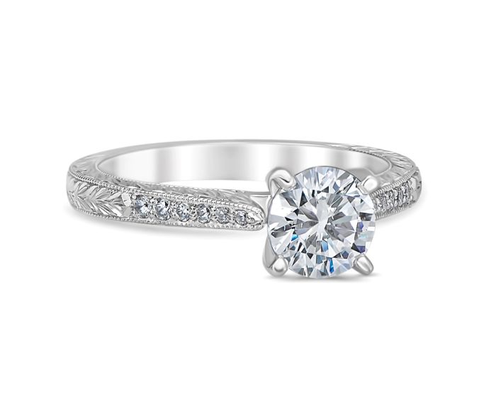 Karly Platinum Engagement Ring